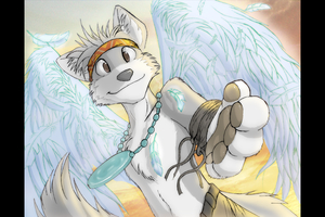 Wolfpup TK wallpaper 08 by DrayJay
