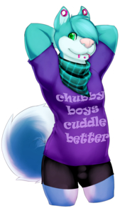 chubby boys cuddle better by RaineShadowpaw