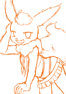 Shimakaze Flareon by koinumodoki