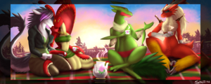 Afternoon tea with the team by Syntex