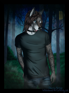 Commission: Late Night Walk by Deazea