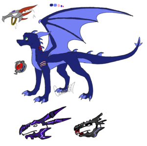 Dragonsona - Raziel Drake by NightShadowFox