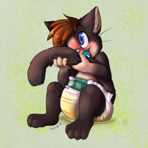 Silly/Wet Guy by KittyPrint