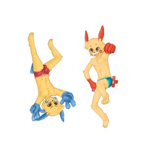 plusle and minun by littlerager