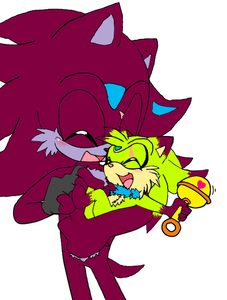 Commerad and Nyo- Mamma loves you! ♥ by thetwistedsamurai