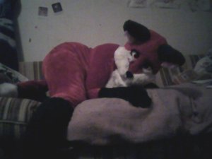 Lava fursuit by LavaFox