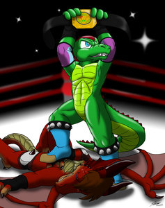 Wrastlin' Champ by PheagleAdler
