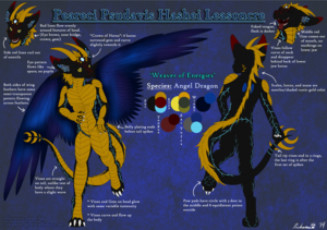 Peareci Psudavis Hashei Leasoncre Angel Dragon by leasoncre