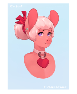 Emelie Portrait  by CyanCapsule