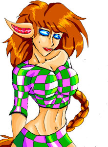 Can Can Girl by Dracospyre