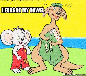 Forgotten towel by WhiteDemon