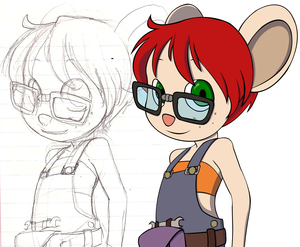 Ellie as Ellie by arandomdog