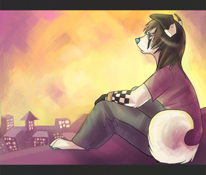 Gazing From the Clock Tower by rubix