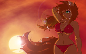 Furry Time-Sunset Furry by DesingAHV