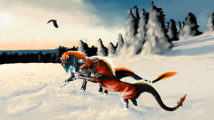 Felkins In The Snow by Ginga