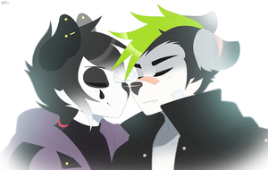 Nose boops by Censored