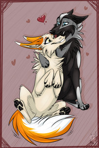 Cuddling by IchigoFurrySaki