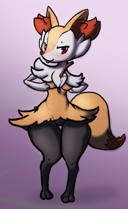 Braixen by kekitopu