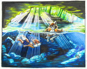 Cenote by pandapaco