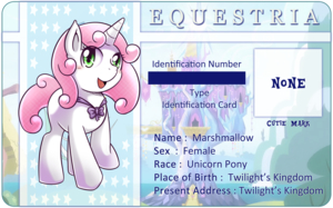 Character Card : Marshmallow by vavacung