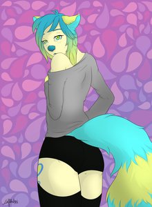 First Mila commission by MrMilaMina