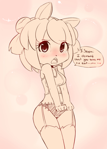 Young girl by TenshiGarden