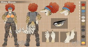 Nima Miram Reference sheet by LucienHarannAylen