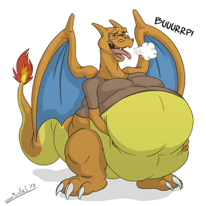 Charizard Used Belch by Ziude