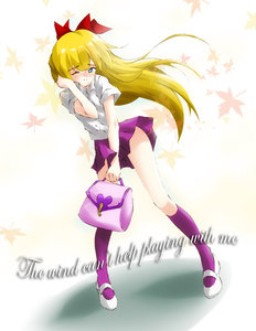 Minako flips by BluePuppet