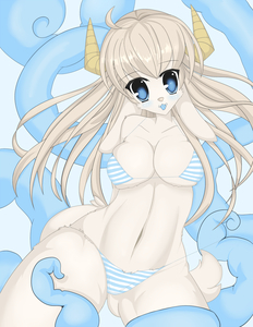 Freya x Tentacles by magicbeach