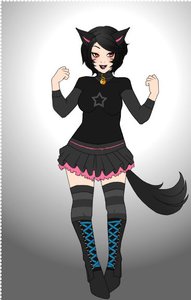 Kitty kat by PrincessSnow