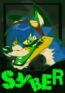 Digital Conbadge - Syber by misako