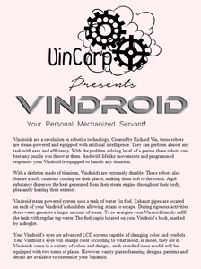 Vindroids: Your Personal Mechanized Servant by VinCorp