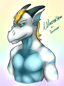 Winterskin bust!  by RaineShadowpaw