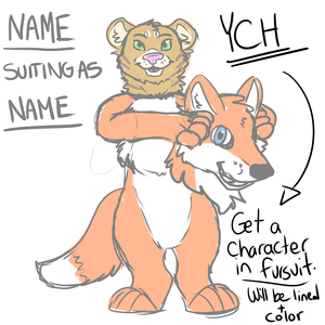 YCH-IN FURSUIT by Jupiterfox