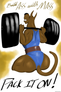Build ASS with MASS! >:O by DangerDoberman