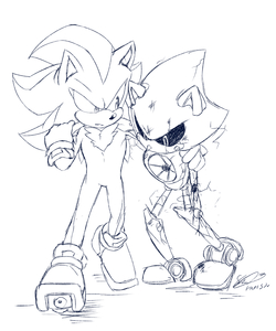 Quick Sketch Comm 4 by soina