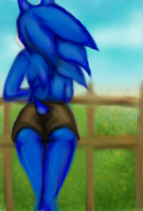 sonic ass by millan93