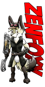 Theme Badge- Zenfoxy by PandoraWaspfox