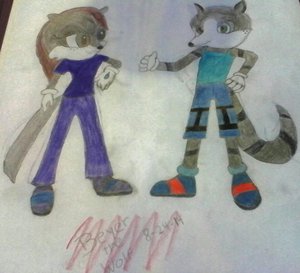 Beyer and Marina, the wolven couple by BeyertheWolf