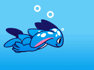 Swimming Fizz by PluieNoire