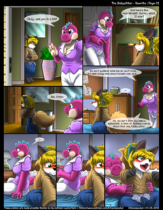 The Babysitter - Rewrite : Page 01 by kitsuneyoukai