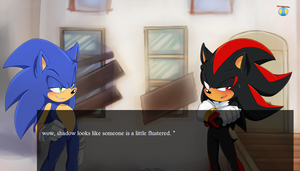 Elliptic chaos_sonic and shadow by soina