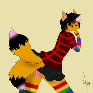Femboy Zach by Amneko