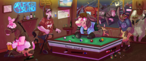 Pleasure Island Vacation by PheagleAdler