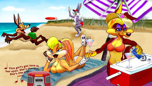 Dos Coyotes, Toon Beach by mreiof