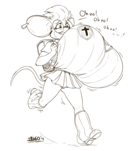 Running Late by DNLtiger04