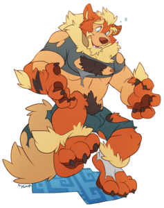 Arcanine TF! by Marthaen