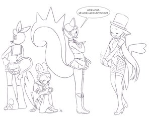 Vocaloid into Electric Pok&eacute;mon by JoffRob