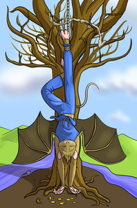 The Hanged Man by Immelmann
